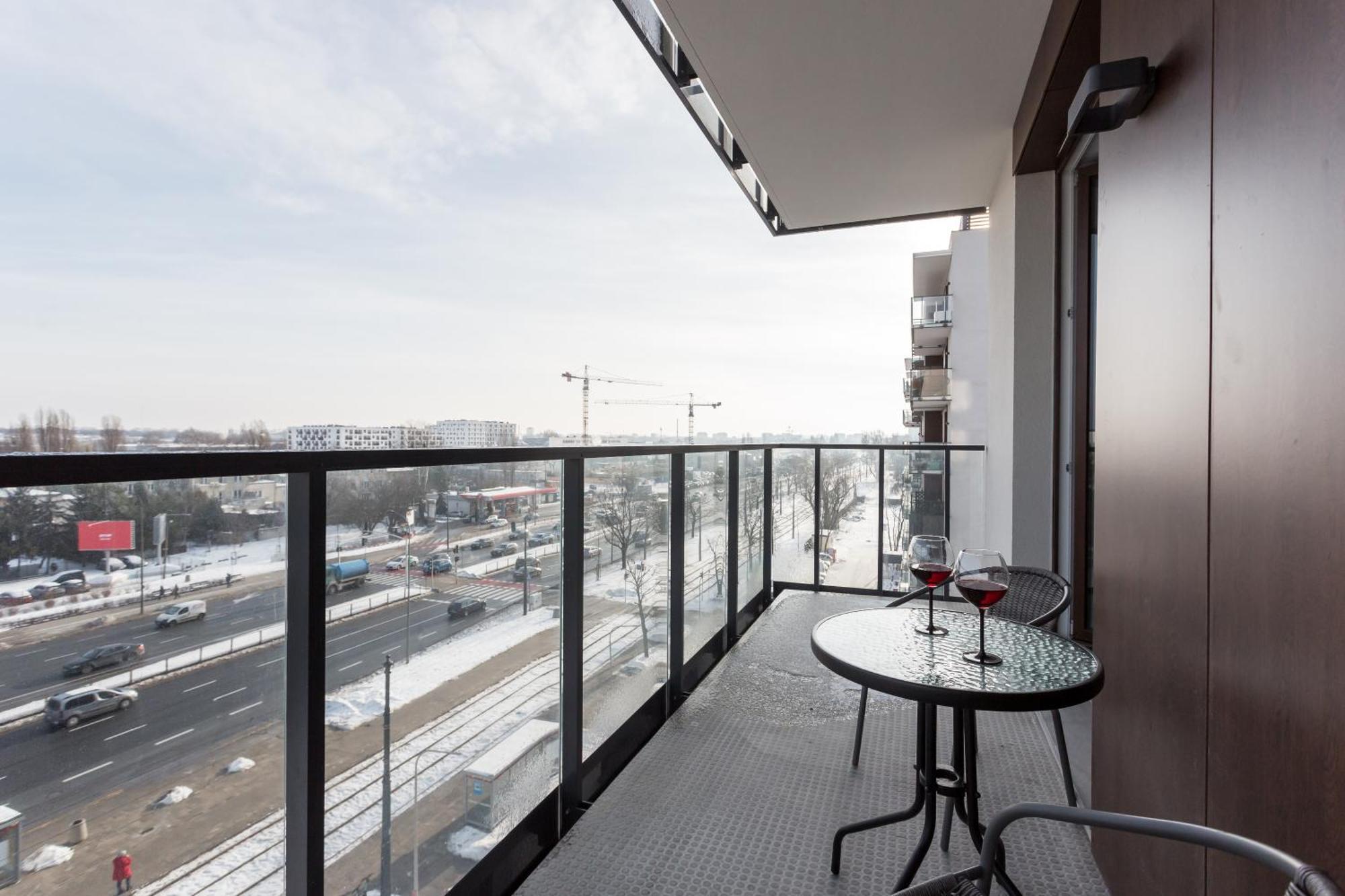 Praga Residence Premium Warschau Exterior foto
